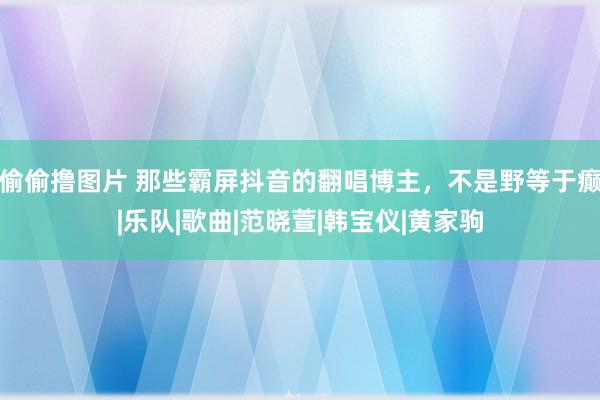 偷偷撸图片 那些霸屏抖音的翻唱博主，不是野等于癫|乐队|歌曲|范晓萱|韩宝仪|黄家驹